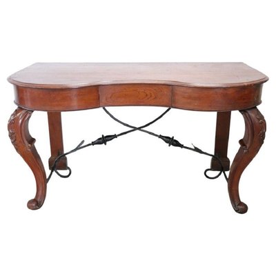 18th Century Oak Wood Console Table-DCO-1408202