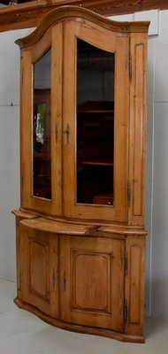 18th Century Pine Corner Bookcase-RVK-736781