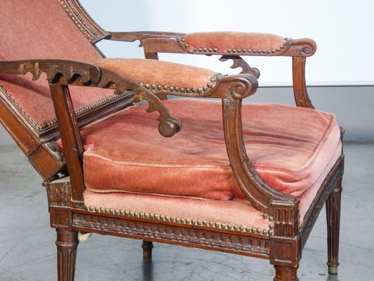 18th Century Reclining Armchair in Walnut-OJE-1792759