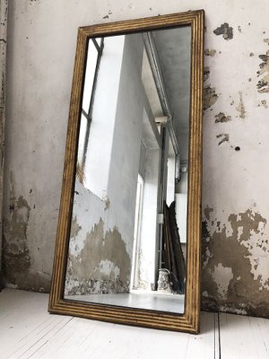 18th Century Rectangular Mirror-LCU-689634