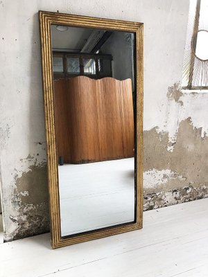 18th Century Rectangular Mirror-LCU-689634