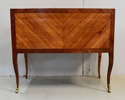 18th Century Regency Louis XV Mahogany and Rosewood Sloping Desk-RVK-694307