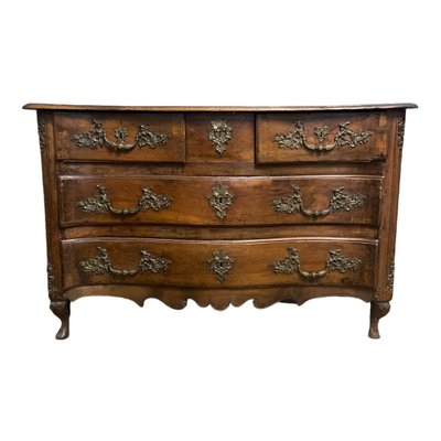 18th century Regency Walnut Chest of Drawers-HLV-1706197