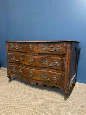 18th century Regency Walnut Chest of Drawers-HLV-1706197