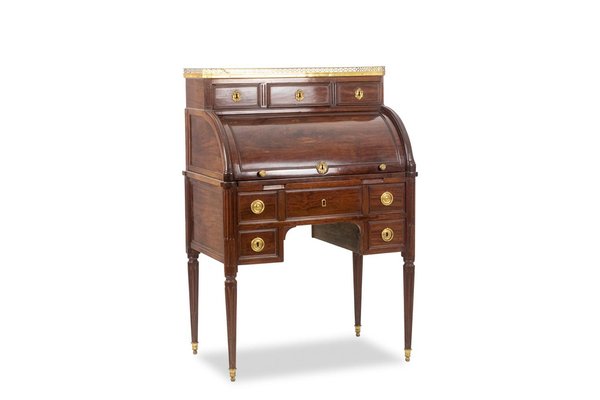 18th Century Secretary in Mahogany-CEJ-1788074