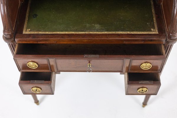 18th Century Secretary in Mahogany-CEJ-1788074