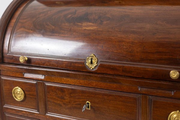 18th Century Secretary in Mahogany-CEJ-1788074