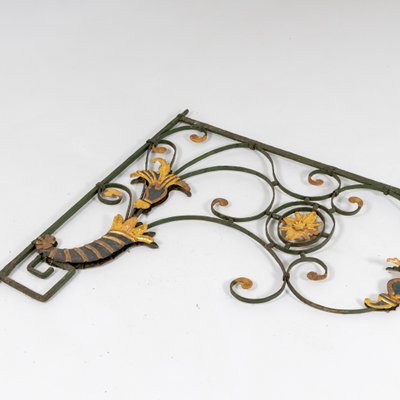 18th Century South German Iron Sign Bracket-VEI-1272948