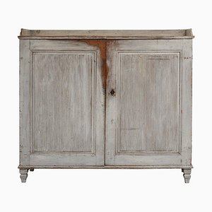 18th Century Swedish Neoclassic Light Grey Sideboard-MJF-1114296