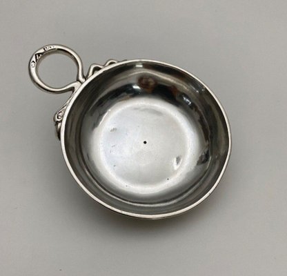 18th Century Tastevin in Silver Snake Socket Hallmarks General Farmers R.Pvsel-QKG-1745363