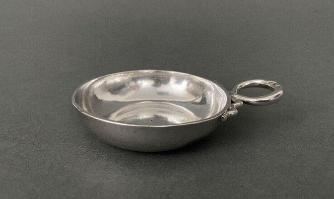 18th Century Tastevin in Silver Snake Socket Hallmarks General Farmers R.Pvsel-QKG-1745363