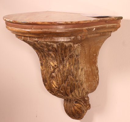 18th Century Wall Console in Wood-HPU-958641