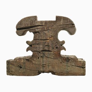 18th Century Wooden Bell Yoke-NQ-969359