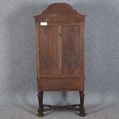 19 Century Baroque Showcase in Oak, 1800s-DXD-1703581