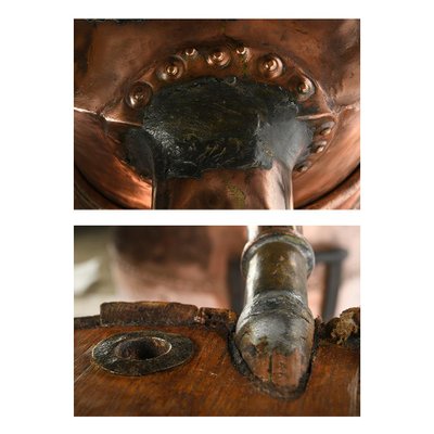 19 Century Copper Distillery Alembic Barrel-NQ-625104