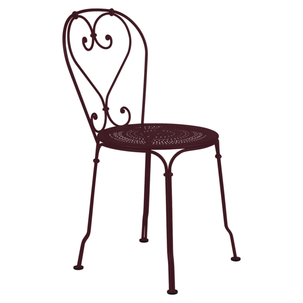 1900 Chair by Fermob #BLACK CHERRY