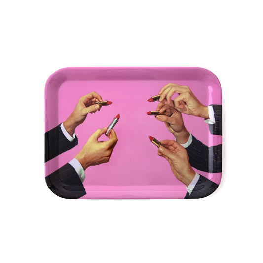 Melamine Tray Lipstick by Seletti #Pink