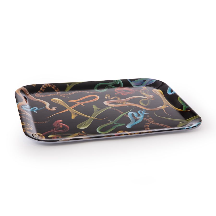 Melamine Tray Snakes by Seletti