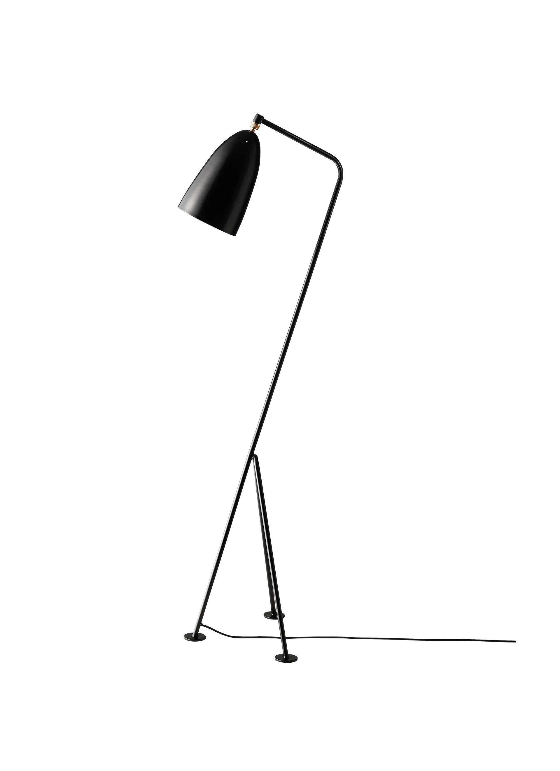 GRÄSHOPPA FLOOR LAMP by Gubi #Black Semi Matt