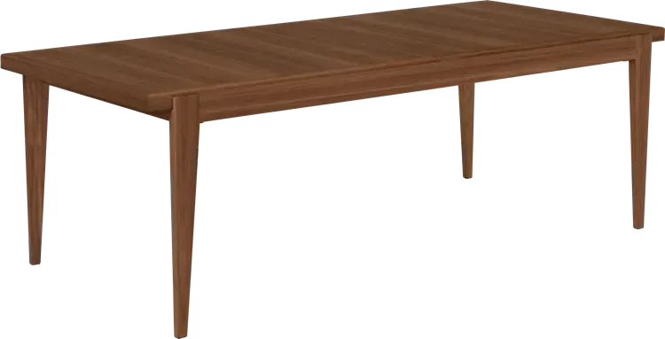 S-TABLE DINING TABLE - Rectangular Extendable by Gubi