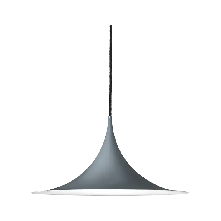 SEMI PENDANT by Gubi #Ø47 cm/Anthracite Grey Glossy