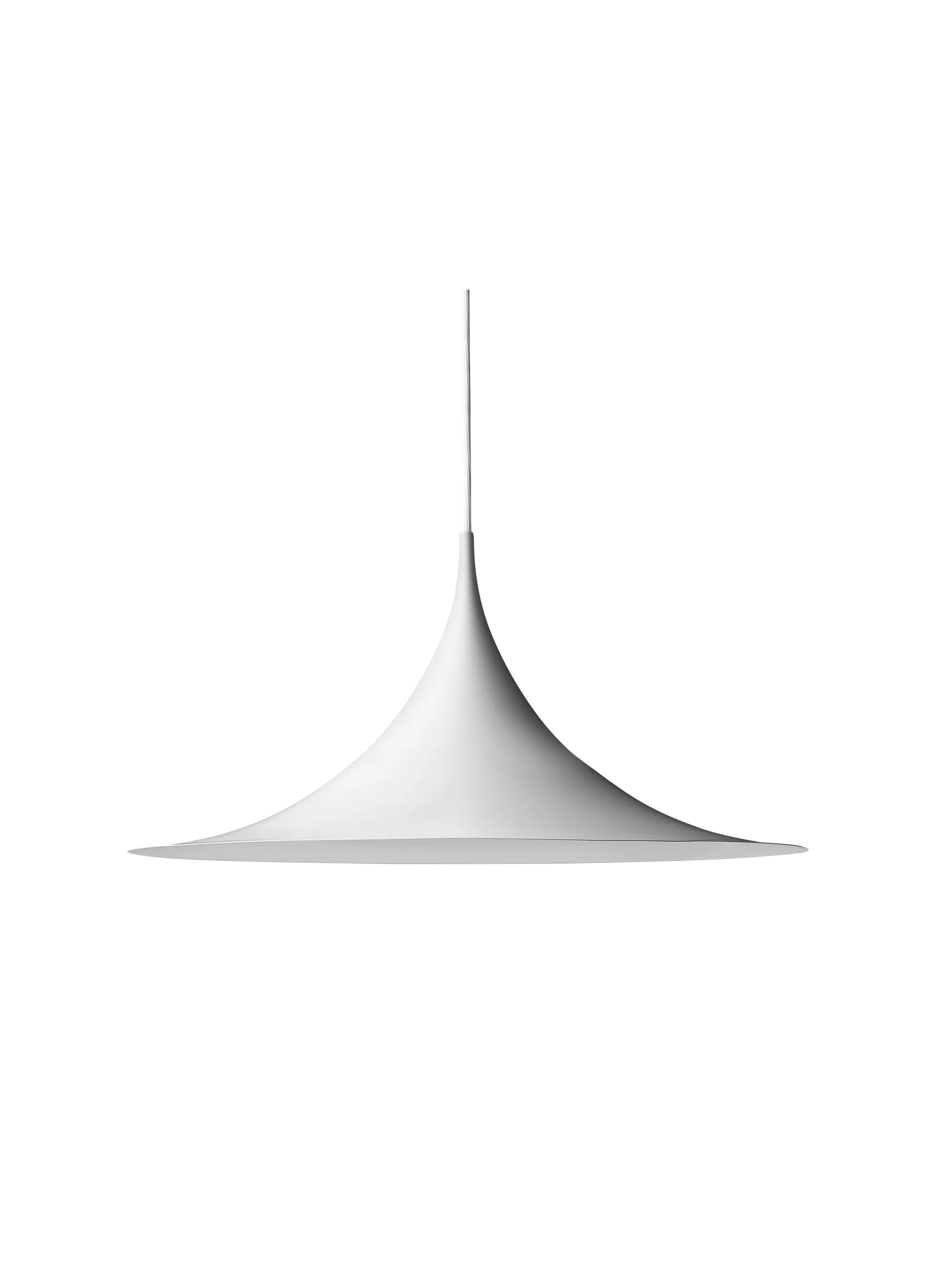 SEMI PENDANT by Gubi #Ø60 cm/White Semi Matt