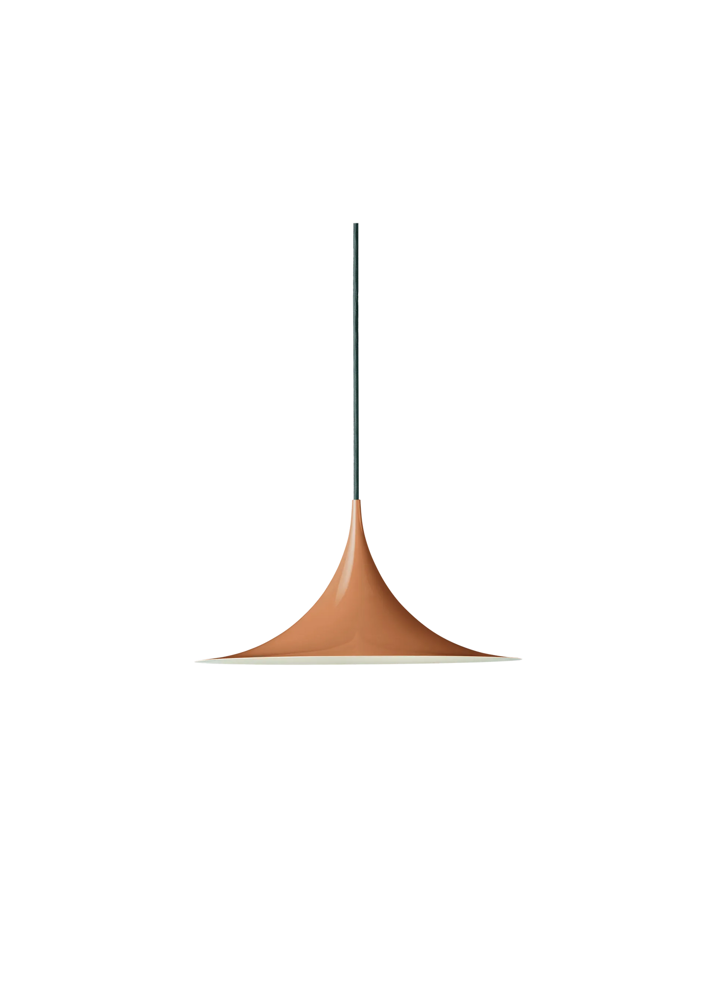 SEMI PENDANT by Gubi #Ø30 cm/Roasted Pumpkin Glossy