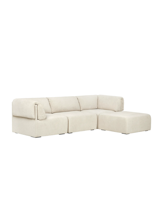 WONDER SOFA - 3-seater with Chaise Longue by Gubi