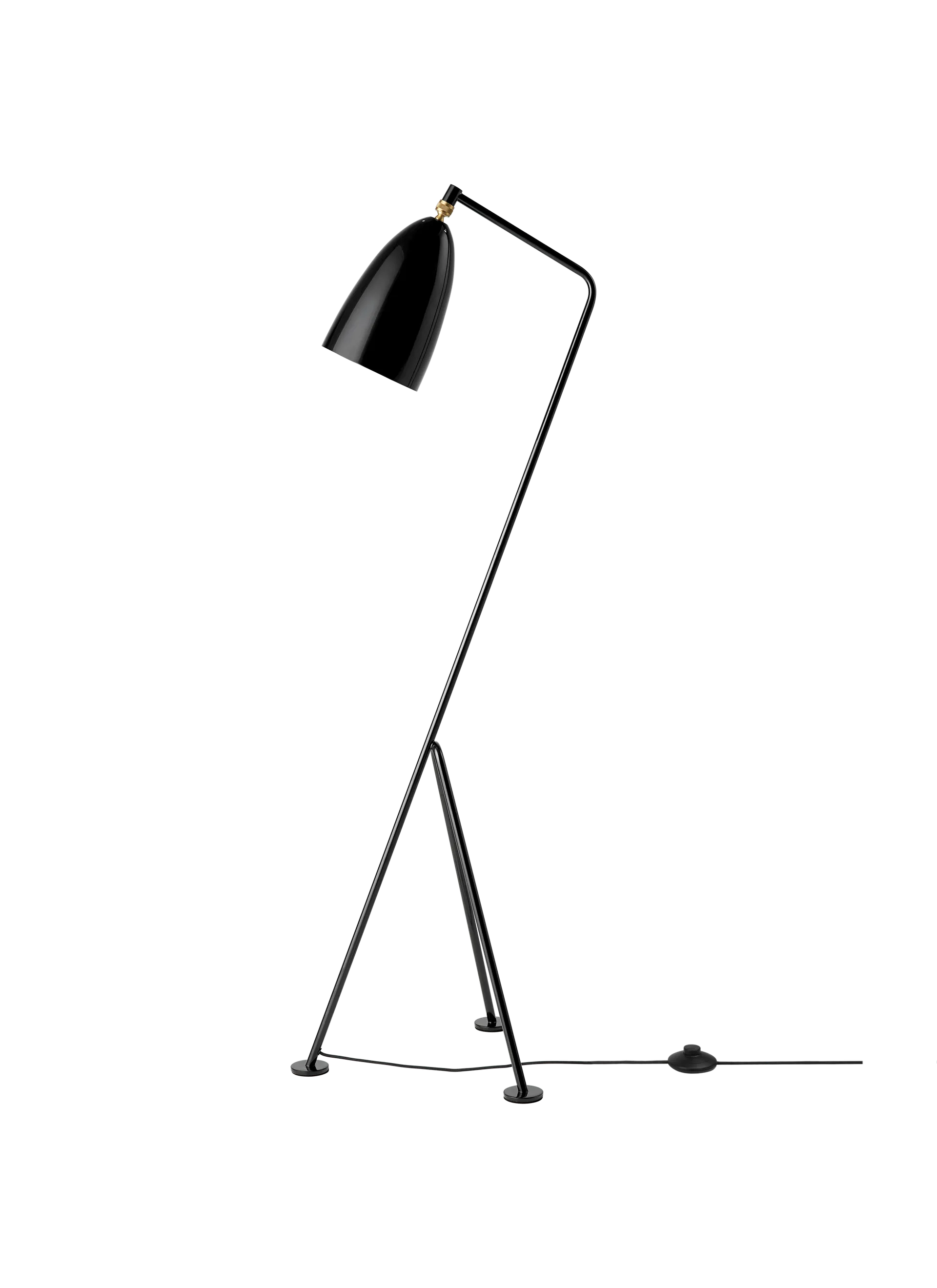 GRÄSHOPPA FLOOR LAMP by Gubi #Black Glossy