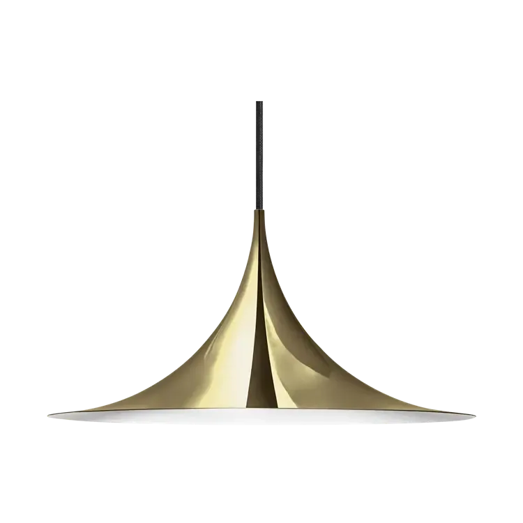 SEMI PENDANT by Gubi #Ø60 cm/Polished Brass