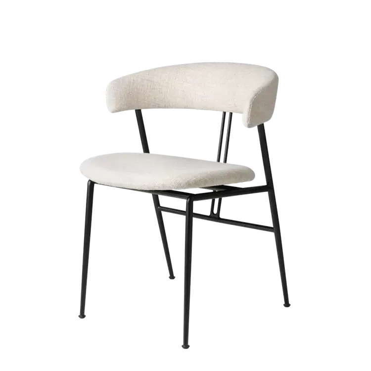 VIOLIN DINING CHAIR - Fully Upholstered by Gubi