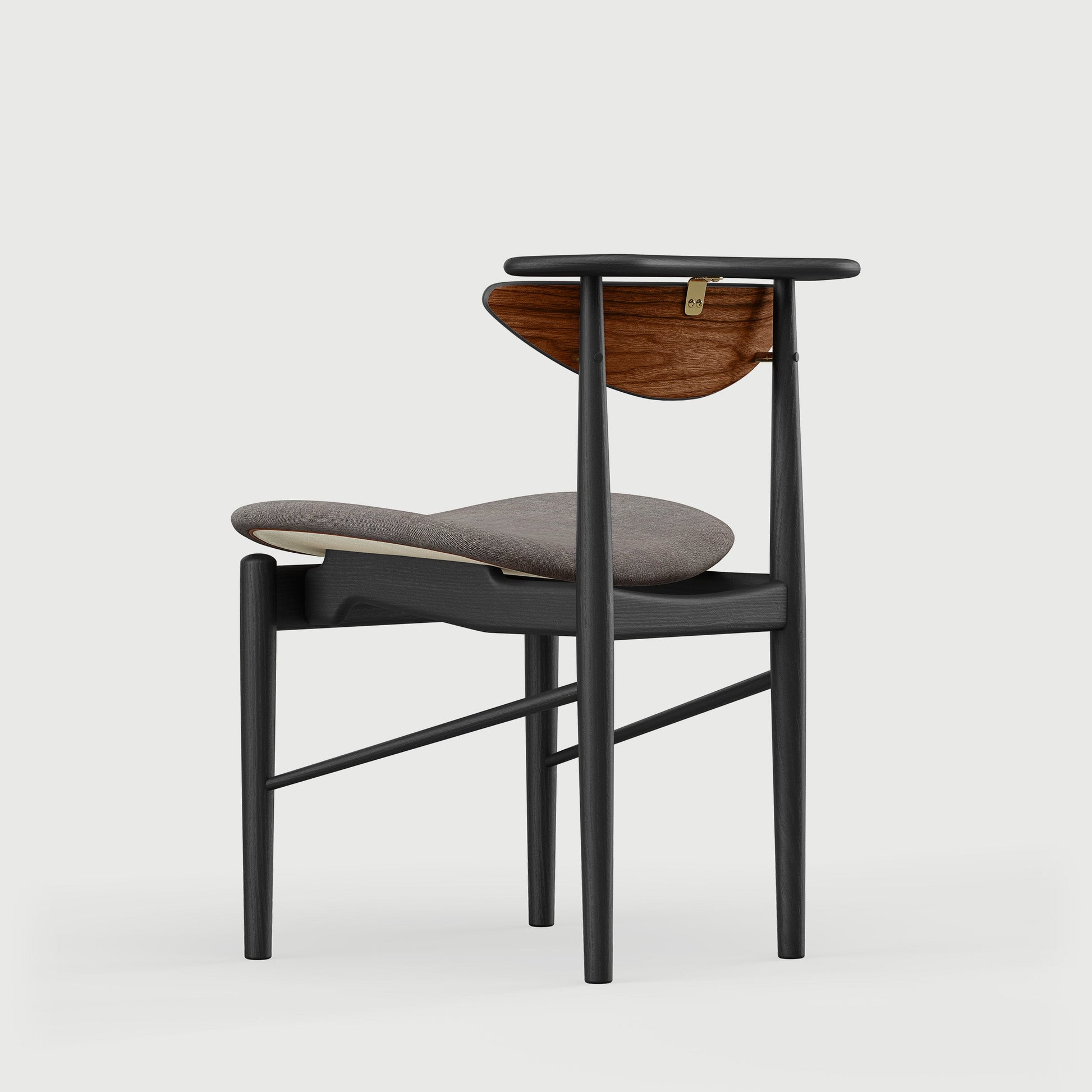 THE READING CHAIR by House of Finn Juhl #Oak Black Painted  / Remix | 163