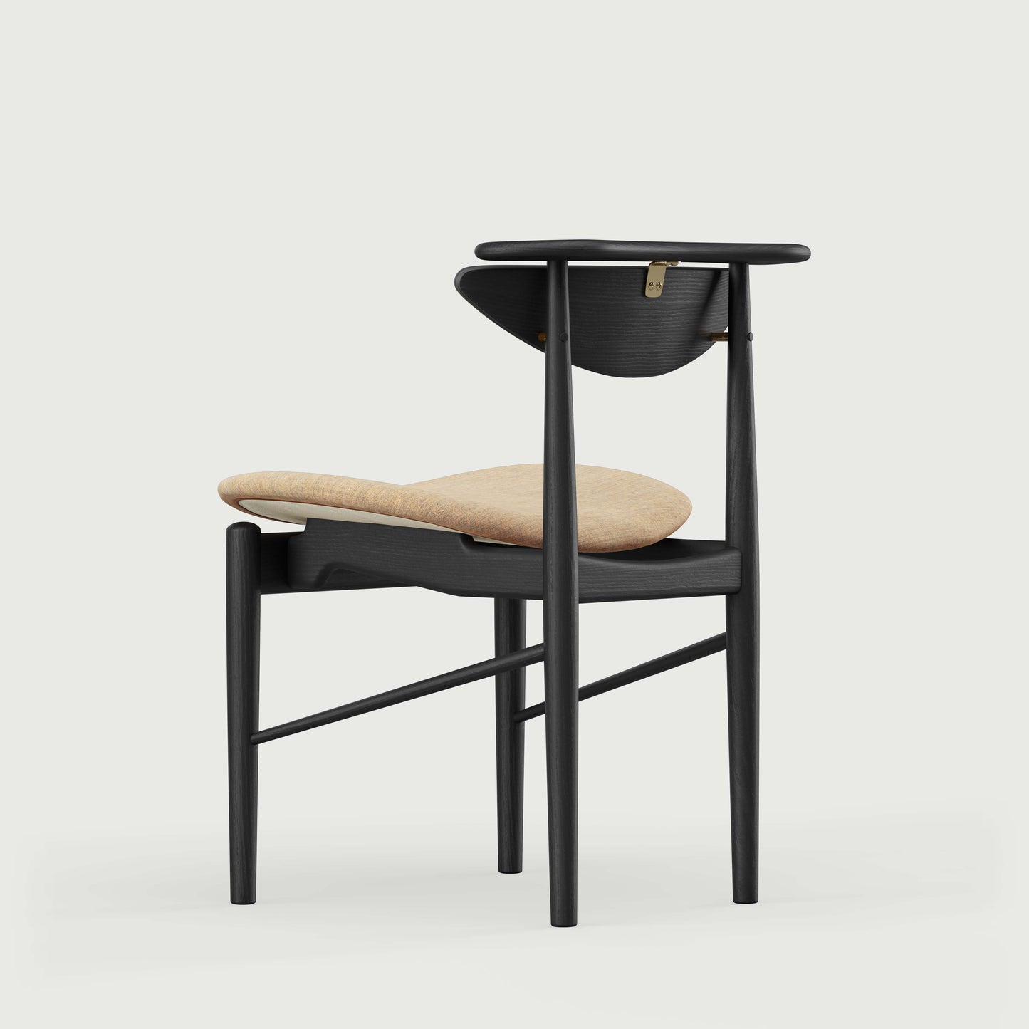 THE READING CHAIR by House of Finn Juhl #Oak Black Painted  / Remix | 242