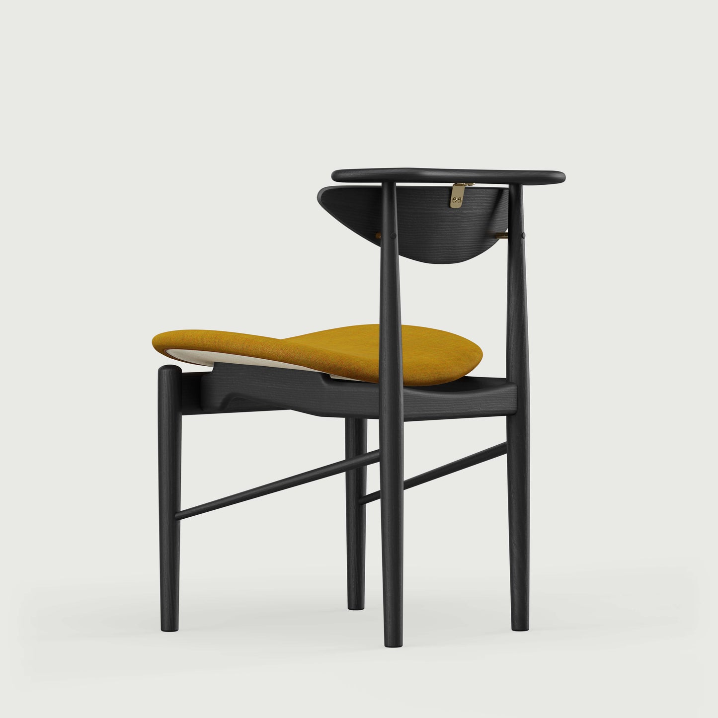 THE READING CHAIR by House of Finn Juhl #Oak Black Painted  / Remix | 412