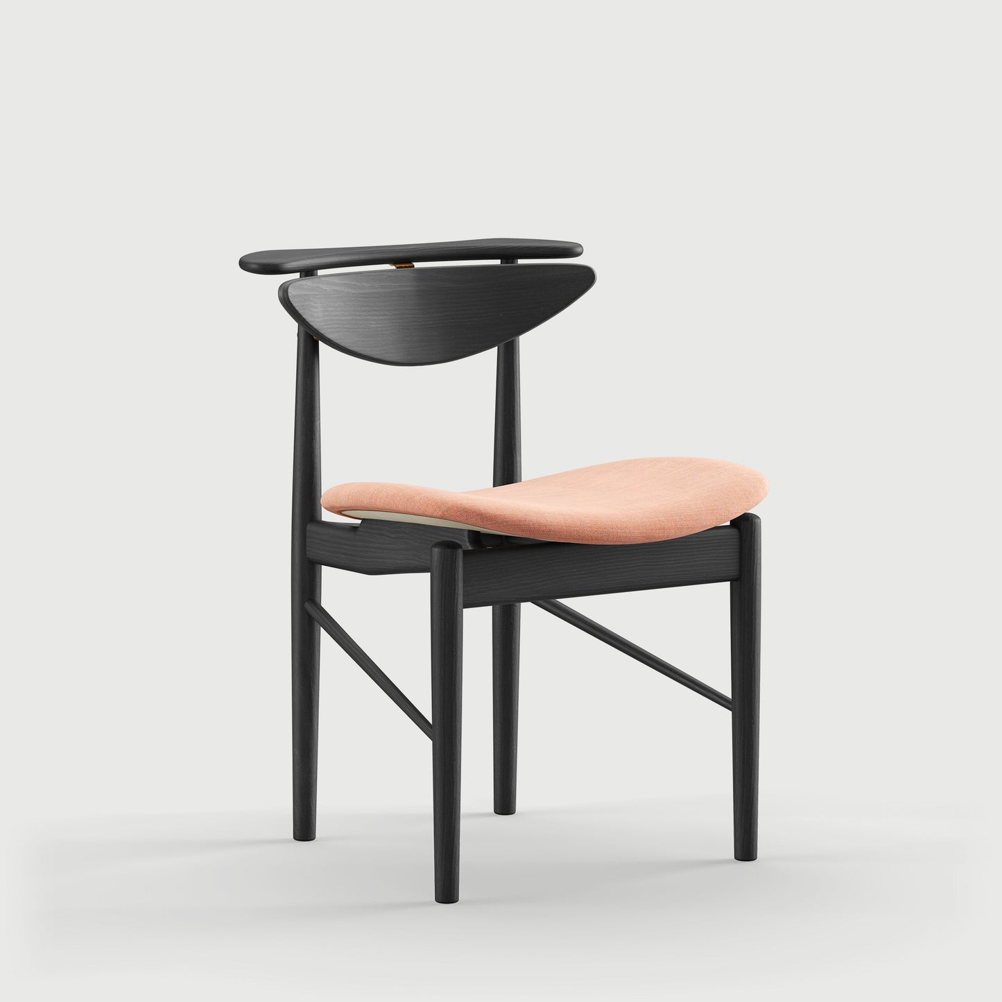 THE READING CHAIR by House of Finn Juhl #Oak Black Painted  / Remix | 612