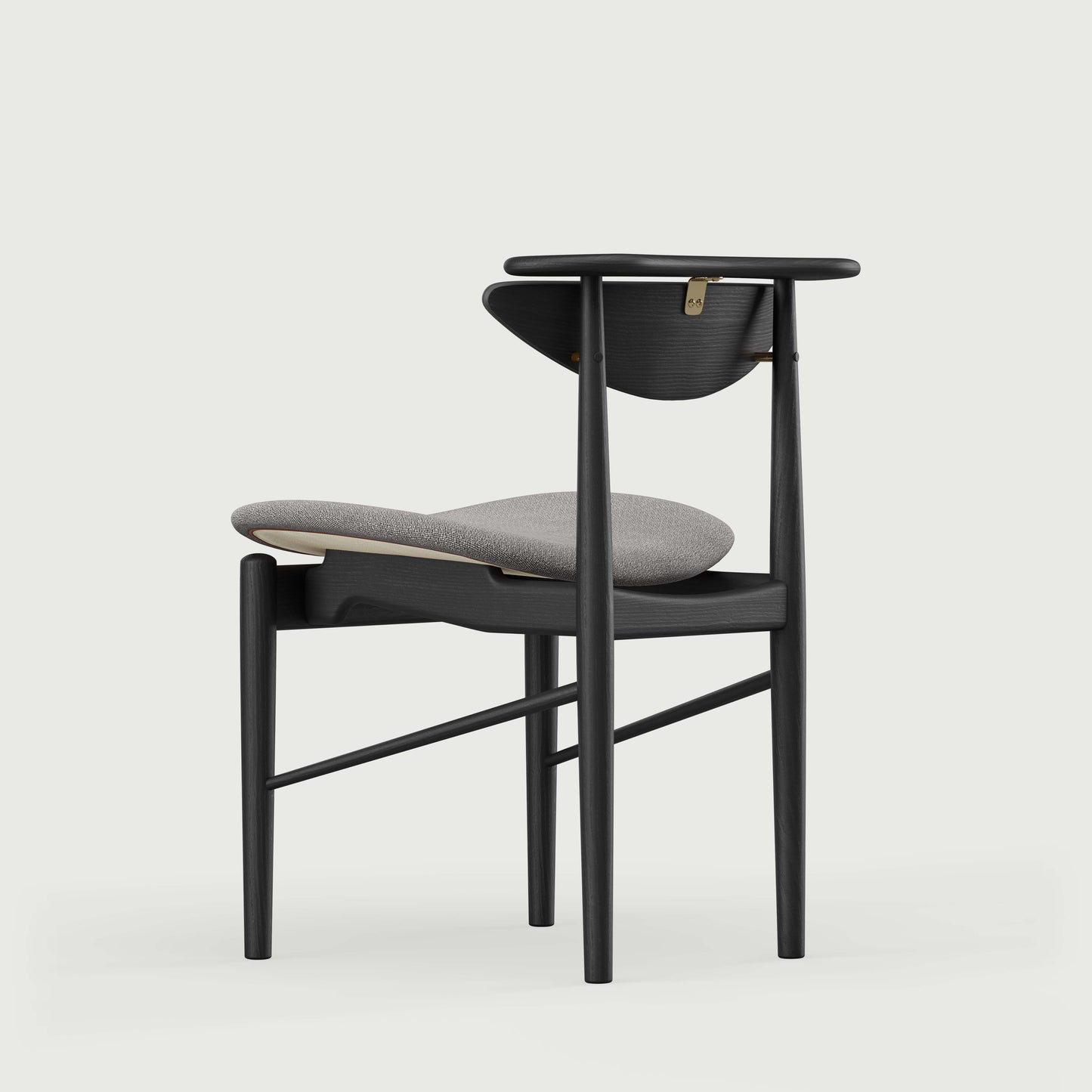 THE READING CHAIR by House of Finn Juhl #Oak Black Painted  / Vidar | 152