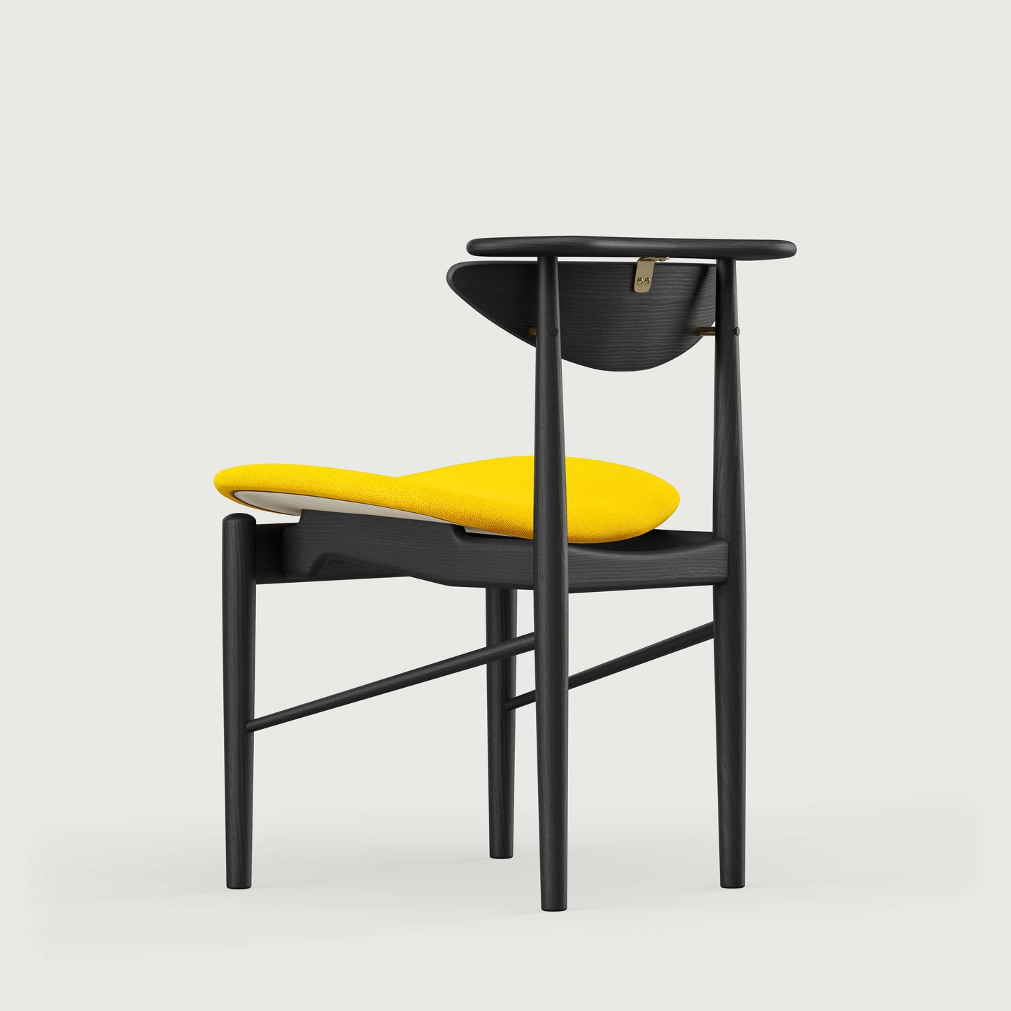 THE READING CHAIR by House of Finn Juhl #Oak Black Painted  / Vidar | 443