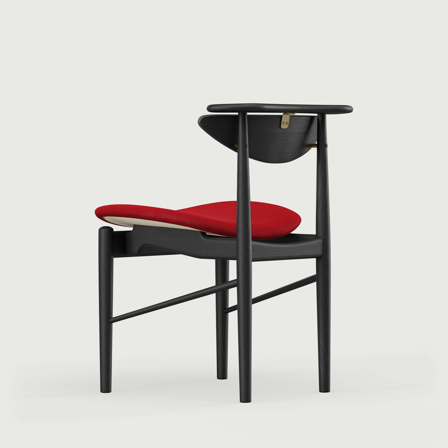 THE READING CHAIR by House of Finn Juhl #Oak Black Painted  / Vidar | 582