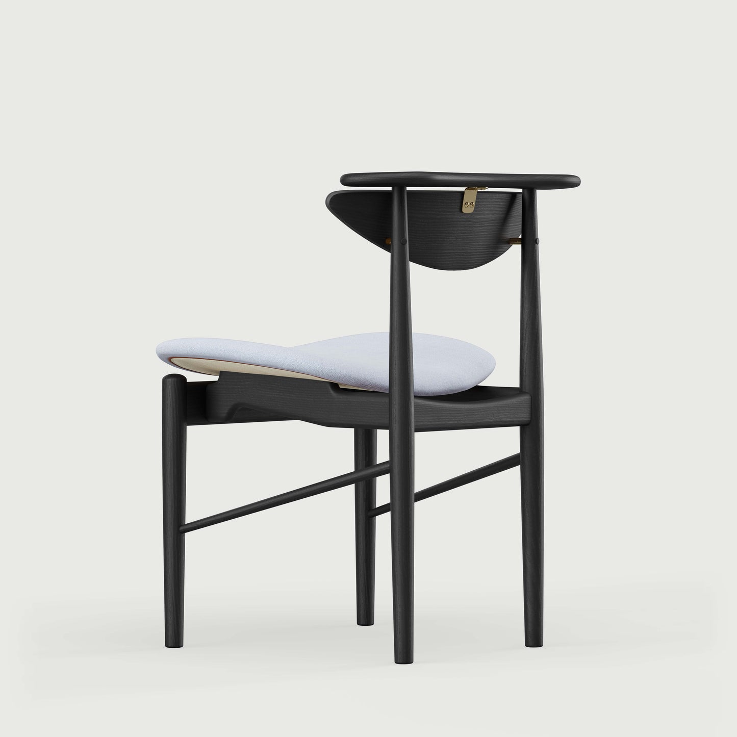 THE READING CHAIR by House of Finn Juhl #Oak Black Painted  / Vidar | 723