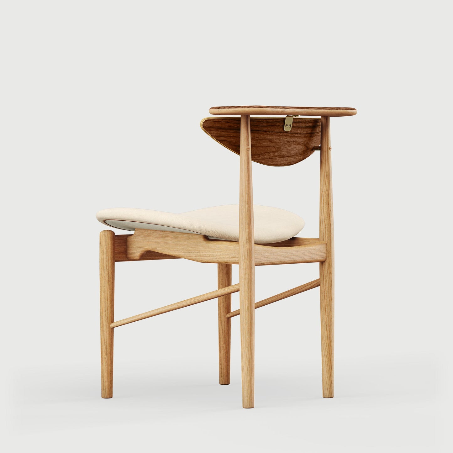 THE READING CHAIR by House of Finn Juhl #Oak Dark Oil / Walnut  / Hallingdal | 100