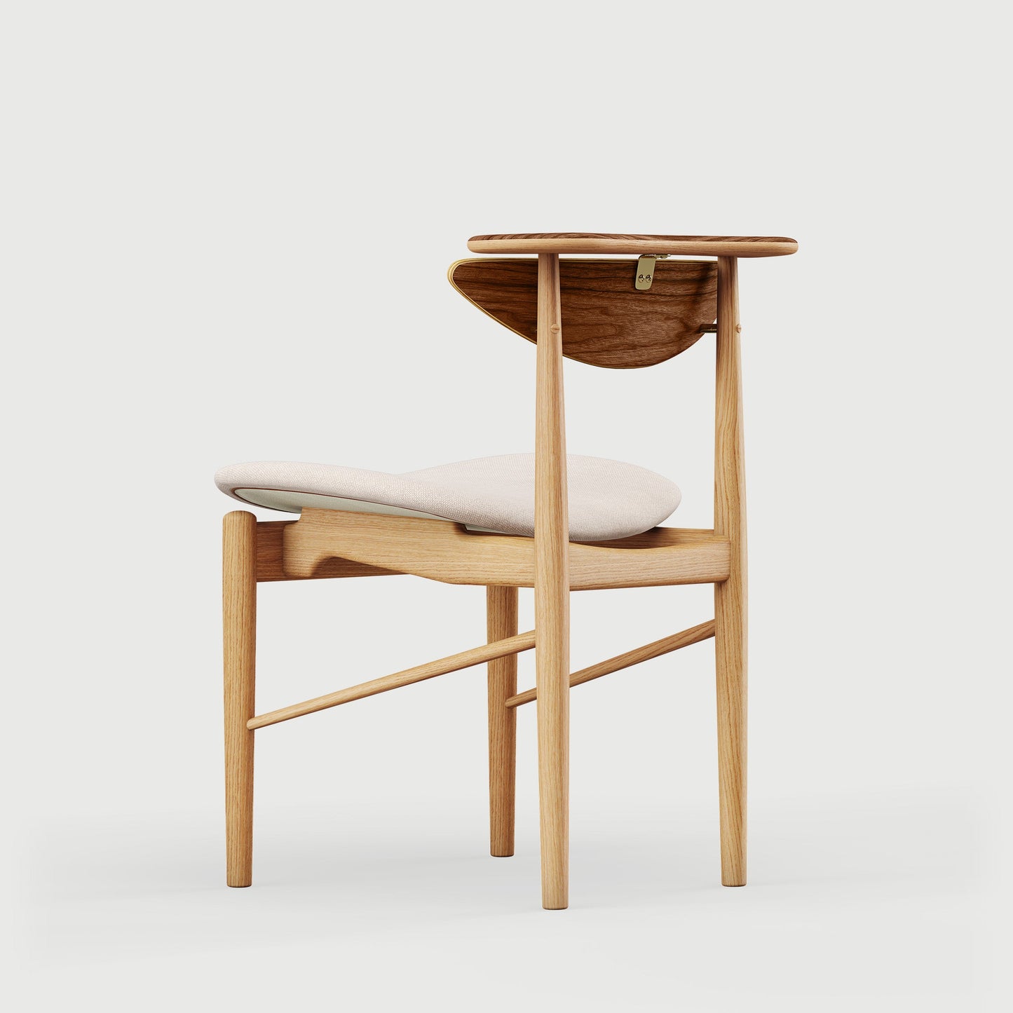 THE READING CHAIR by House of Finn Juhl #Oak Dark Oil / Walnut  / Hallingdal | 103