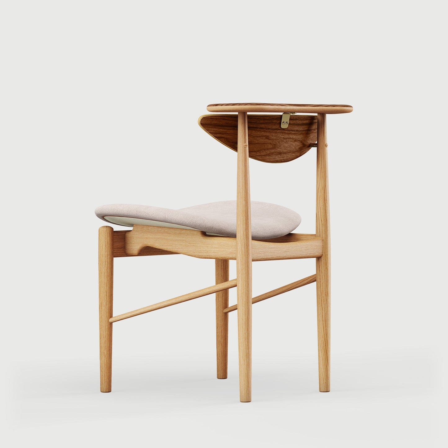 THE READING CHAIR by House of Finn Juhl #Oak Dark Oil / Walnut  / Hallingdal | 113