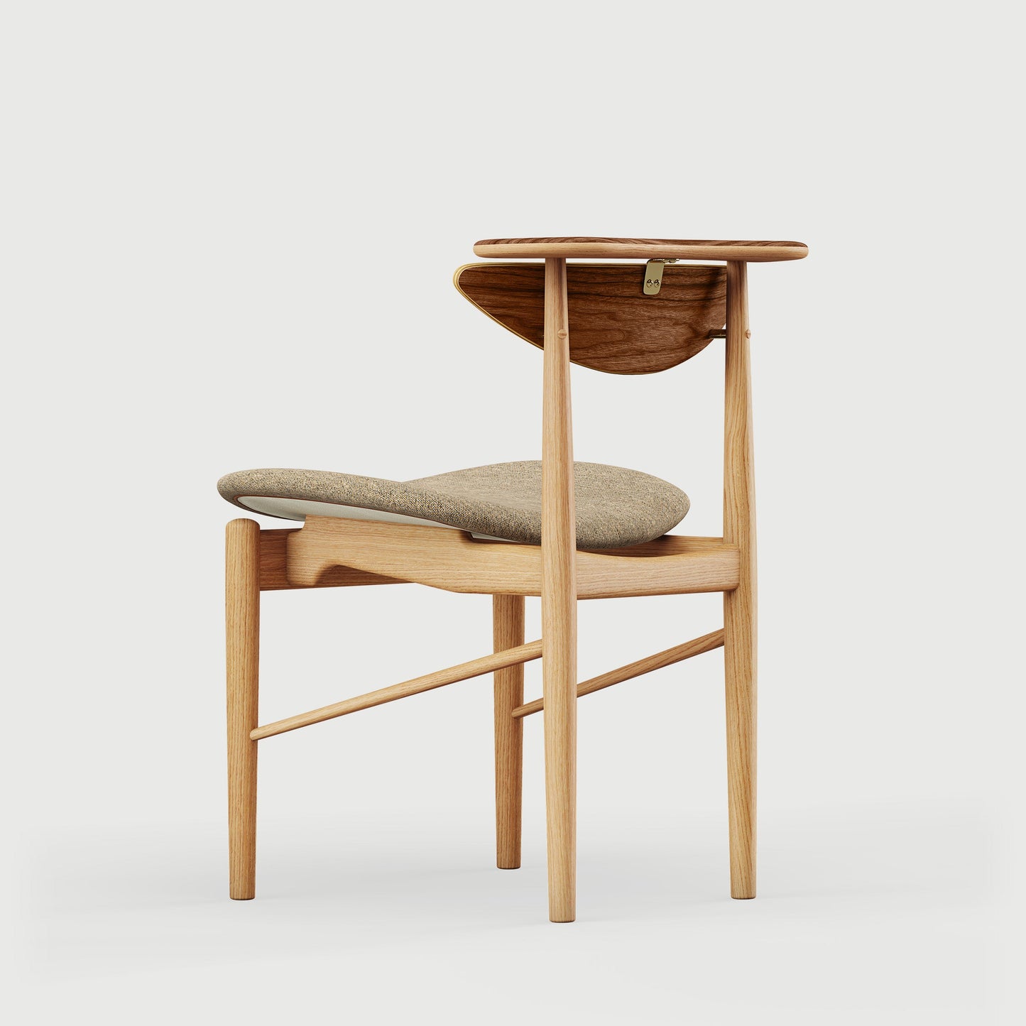 THE READING CHAIR by House of Finn Juhl #Oak Dark Oil / Walnut  / Hallingdal | 227