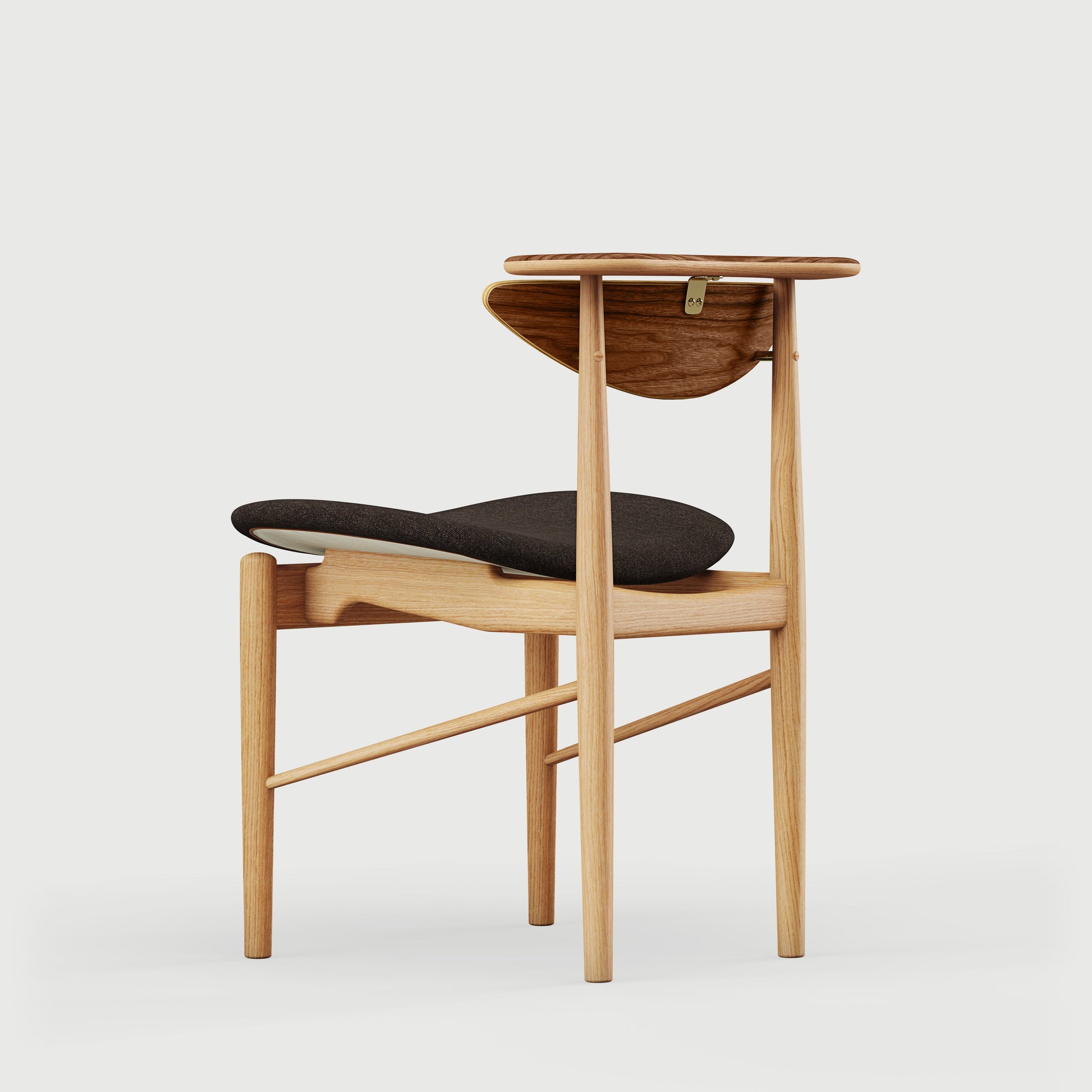 THE READING CHAIR by House of Finn Juhl #Oak Dark Oil / Walnut  / Hallingdal | 376