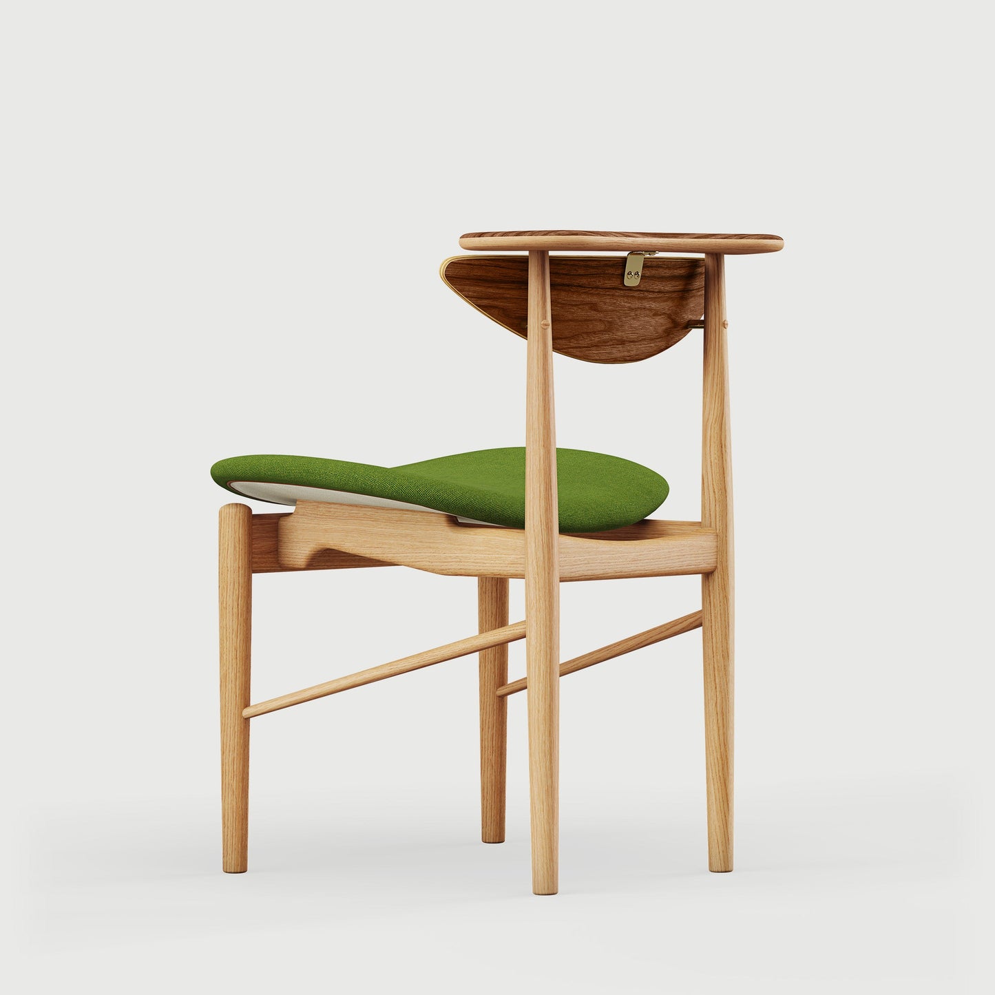 THE READING CHAIR by House of Finn Juhl #Oak Dark Oil / Walnut  / Hallingdal | 960