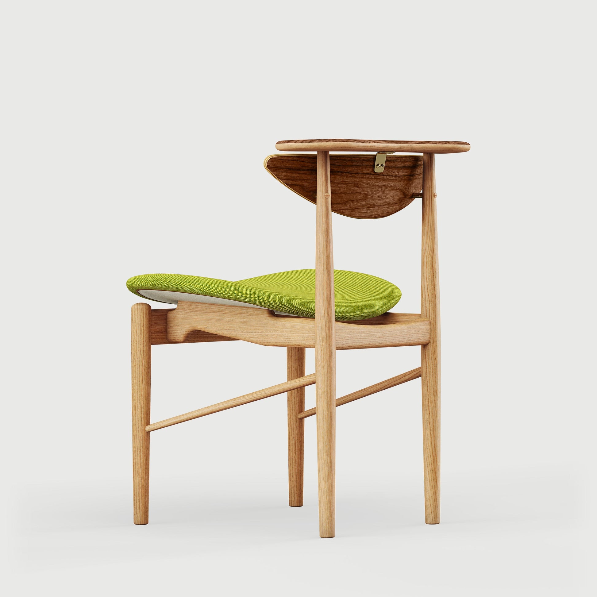 THE READING CHAIR by House of Finn Juhl #Oak Dark Oil / Walnut  / Hallingdal | 980