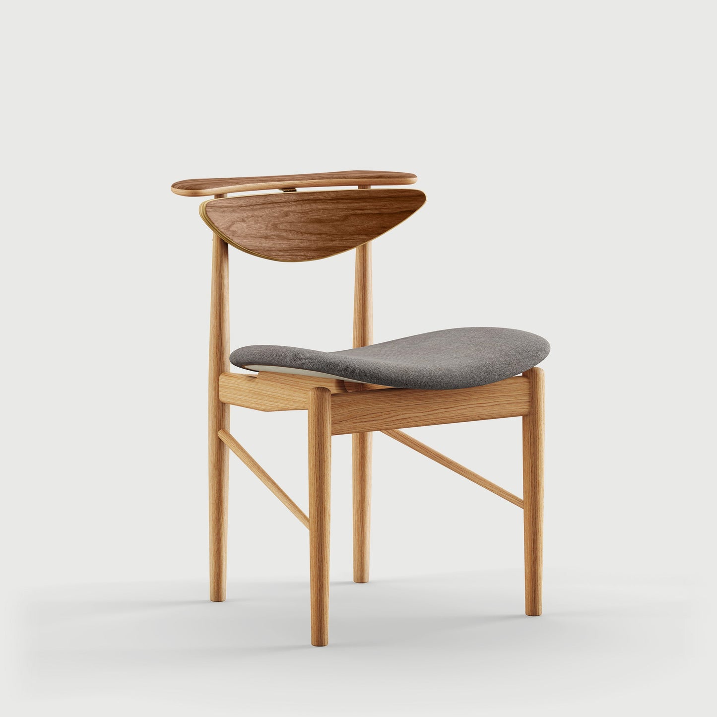 THE READING CHAIR by House of Finn Juhl #Oak Dark Oil / Walnut  / Remix | 163