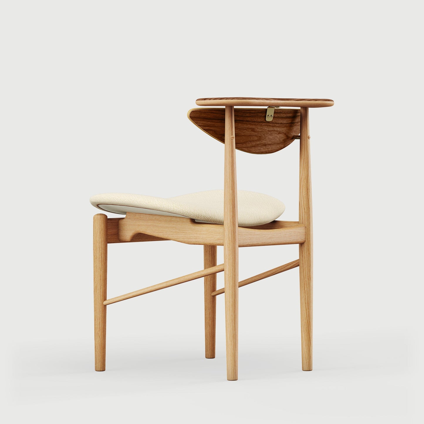 THE READING CHAIR by House of Finn Juhl #Oak Dark Oil / Walnut  / Vidar | 1511