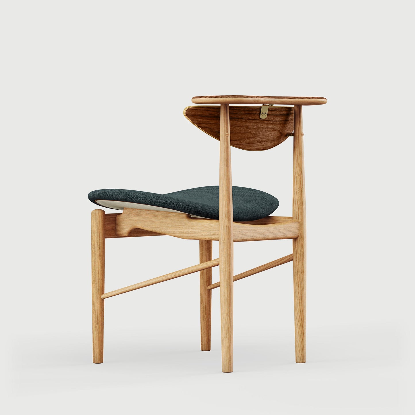 THE READING CHAIR by House of Finn Juhl #Oak Dark Oil / Walnut  / Vidar | 182