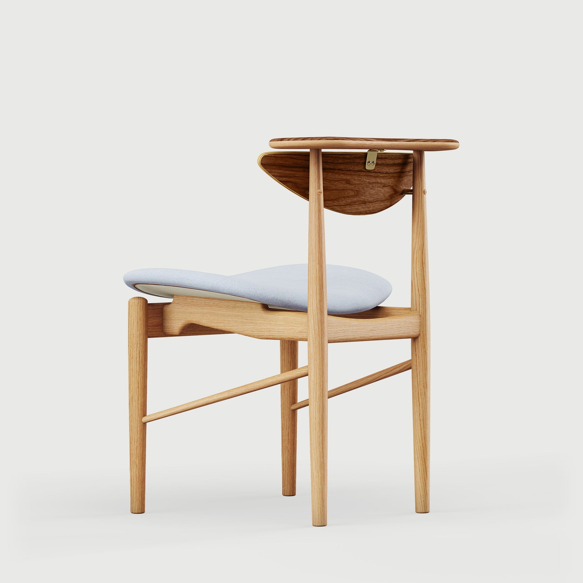 THE READING CHAIR by House of Finn Juhl #Oak Dark Oil / Walnut  / Vidar | 723